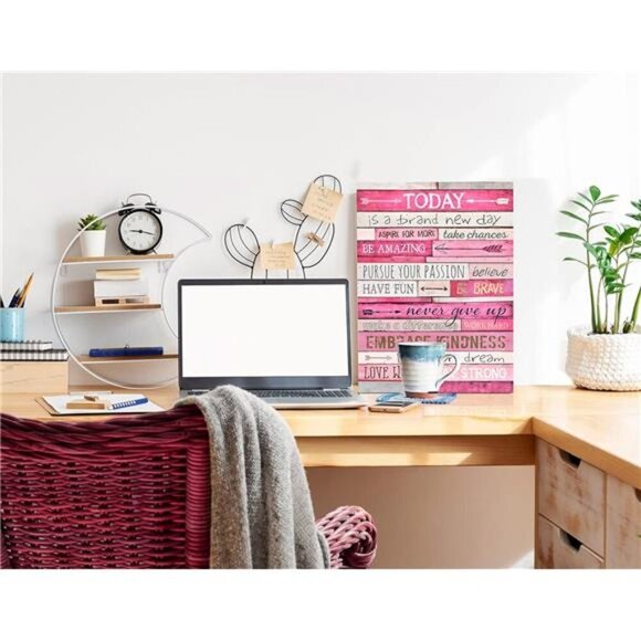 Wall Decor - Inspirational Quotes Wall-Art - Motivational Bedroom Decor For Teen - Picture 5 of 7